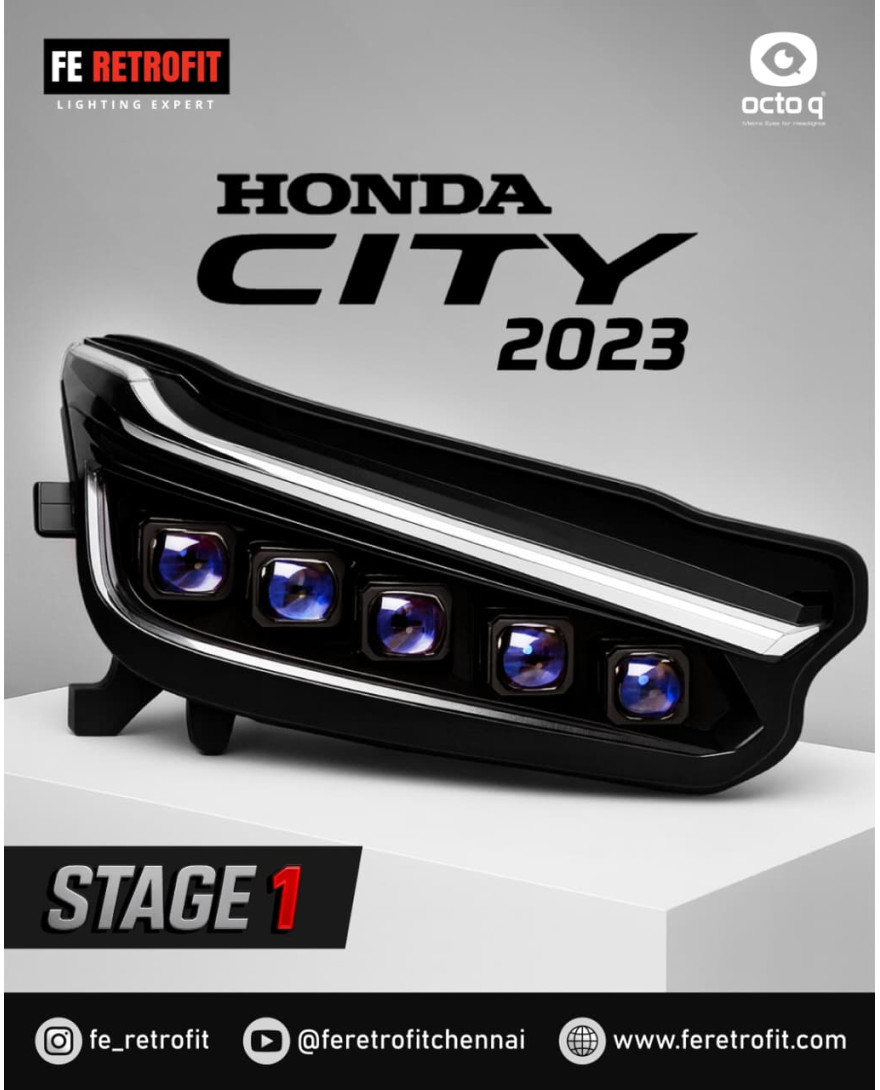 FE RETROFIT FE Octoq | Compitabile for HYCROSS INNOVA, KIA SELTOS 2020,2023,KIA SELTOS 2024| Fitting Charges Extra Applicable